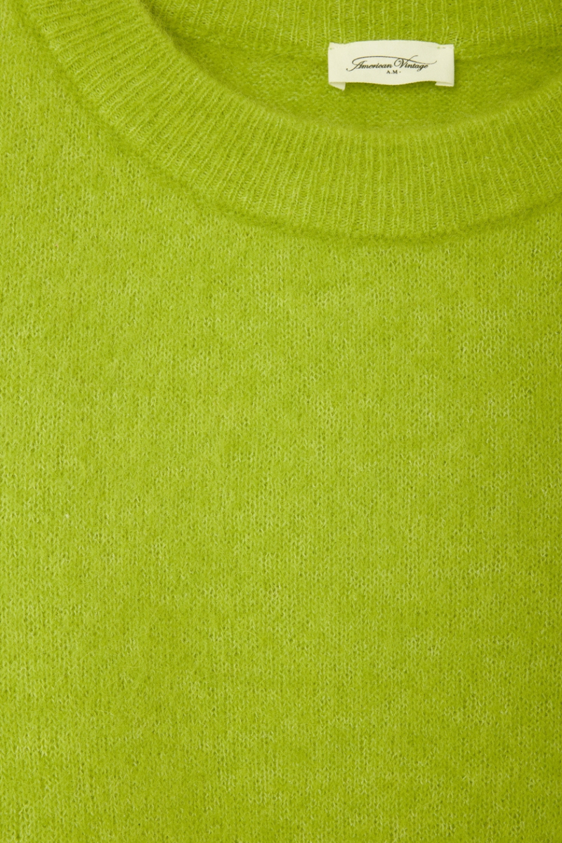 American Vintage Round Neck Pullover Moss