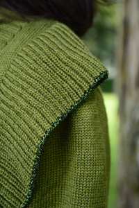 Curate Ruff On You Cardigan Burnt Olive Pre-Order