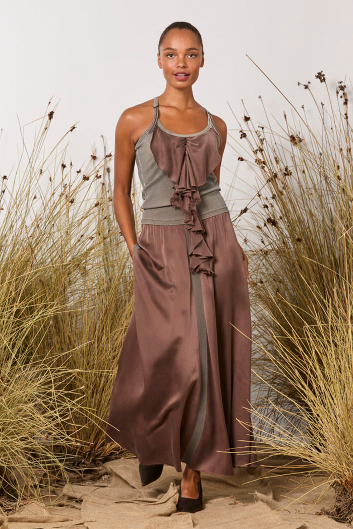 M.A.Dainty Selma Skirt Mocha