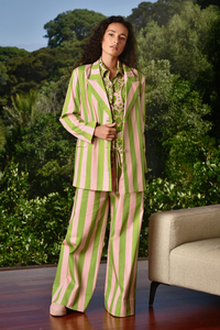 Cooper Seville Strolls Pants Blush Green Stripe Pre-Order