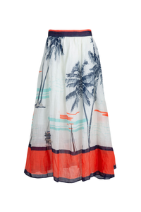Curate She's Oar-Spiring Skirt Marina Pre-Order