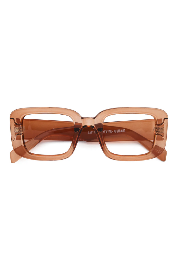 Captivated Soul Shilla Glasses Brown