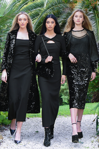 Coop Shimmy-Shimmer Skirt Black Pre-Order
