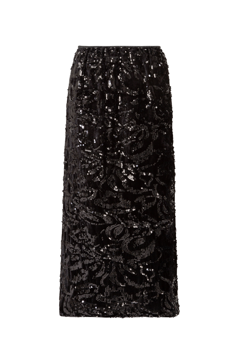 Coop Shimmy-Shimmer Skirt Black Pre-Order