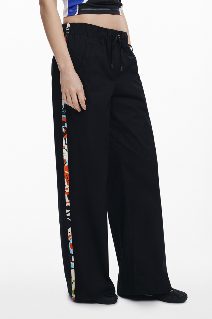 Desigual Side Stripe Trousers By M. Christian Lacroix Pre-Order