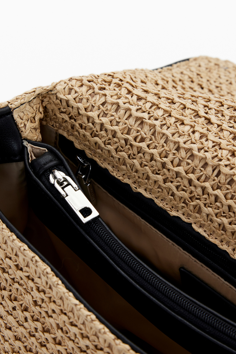 Desigual Small Raffia Backpack