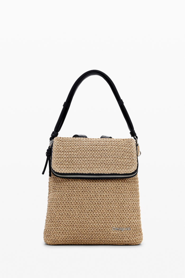 Desigual Small Raffia Backpack