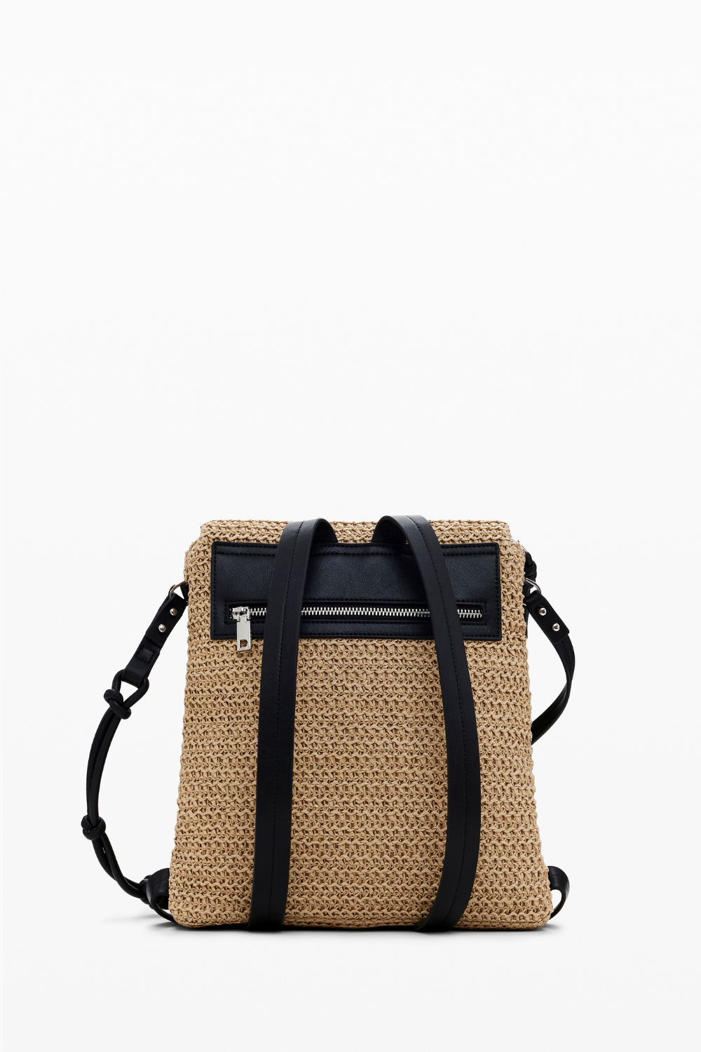 Desigual Small Raffia Backpack