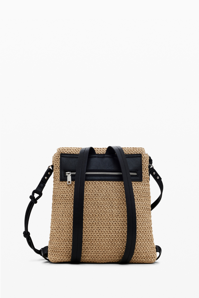 Desigual Small Raffia Backpack