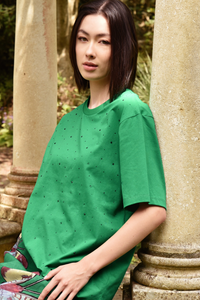 Curate Sparkle Magic Tee Green