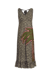 Curate Spotless Behaviour Dress Leopard Palm Pre-Order
