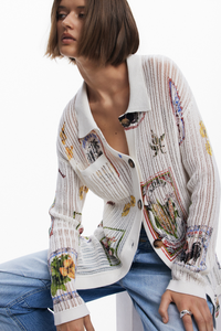 Desigual Stamp Cardigan