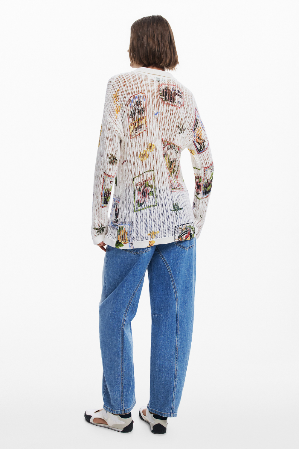 Desigual Stamp Cardigan