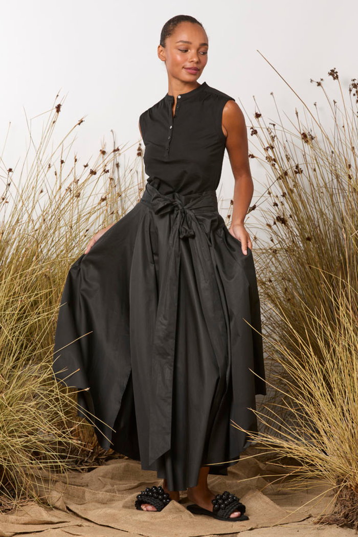 M.A.Dainty Stingray Top Black