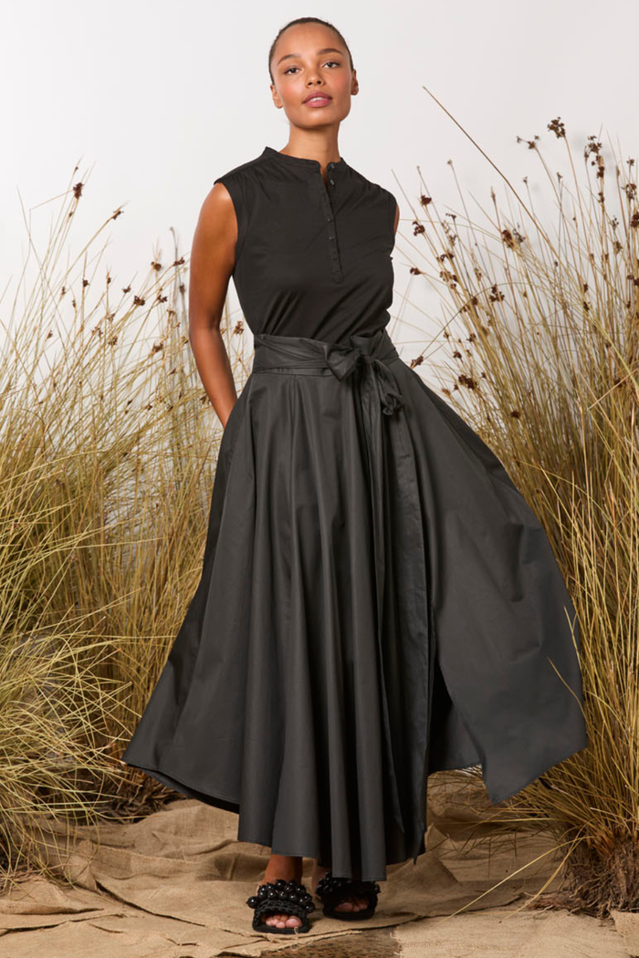 M.A.Dainty Stingray Top Black