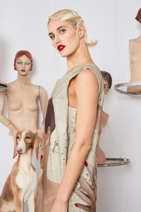 M.A.Dainty Strike A Pose Dress Green Eyes