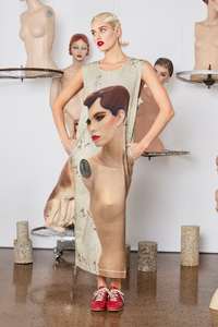 M.A.Dainty Strike A Pose Dress Green Eyes