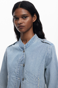 Desigual Striped Trucker Jacket