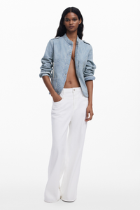 Desigual Striped Trucker Jacket