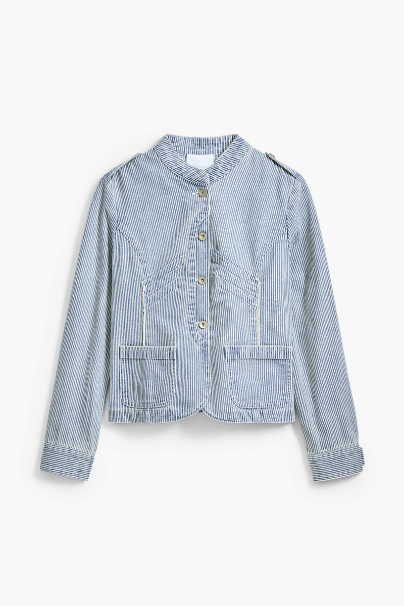 Desigual Striped Trucker Jacket