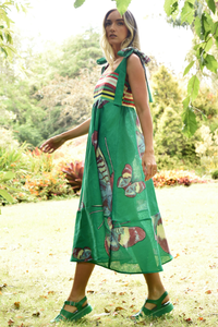 Curate Strong Ties Dress Green