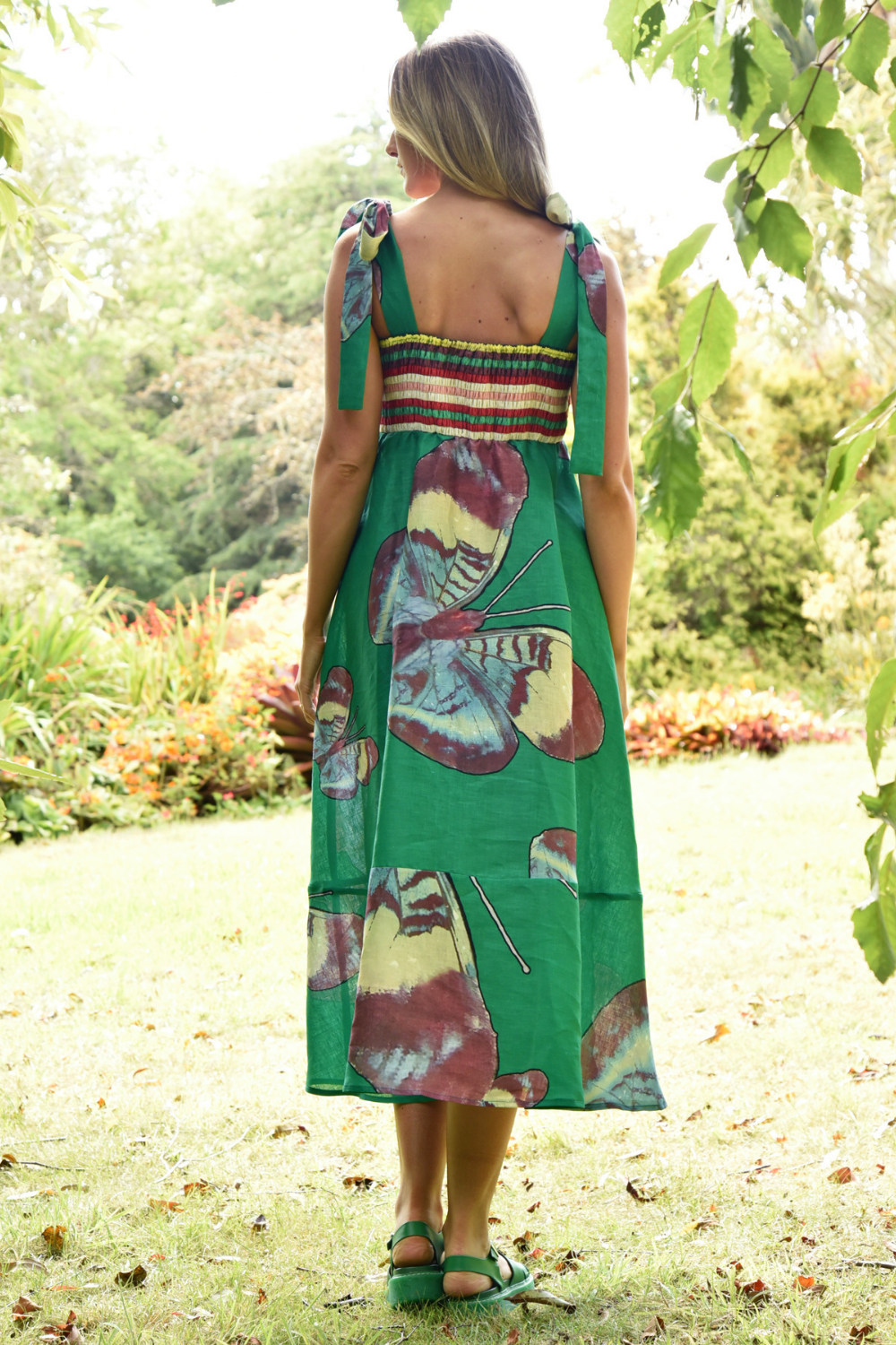 Curate Strong Ties Dress Green