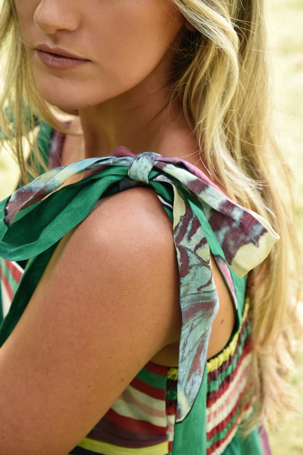 Curate Strong Ties Dress Green