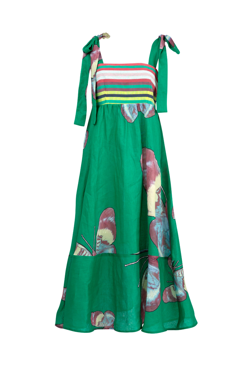 Curate Strong Ties Dress Green