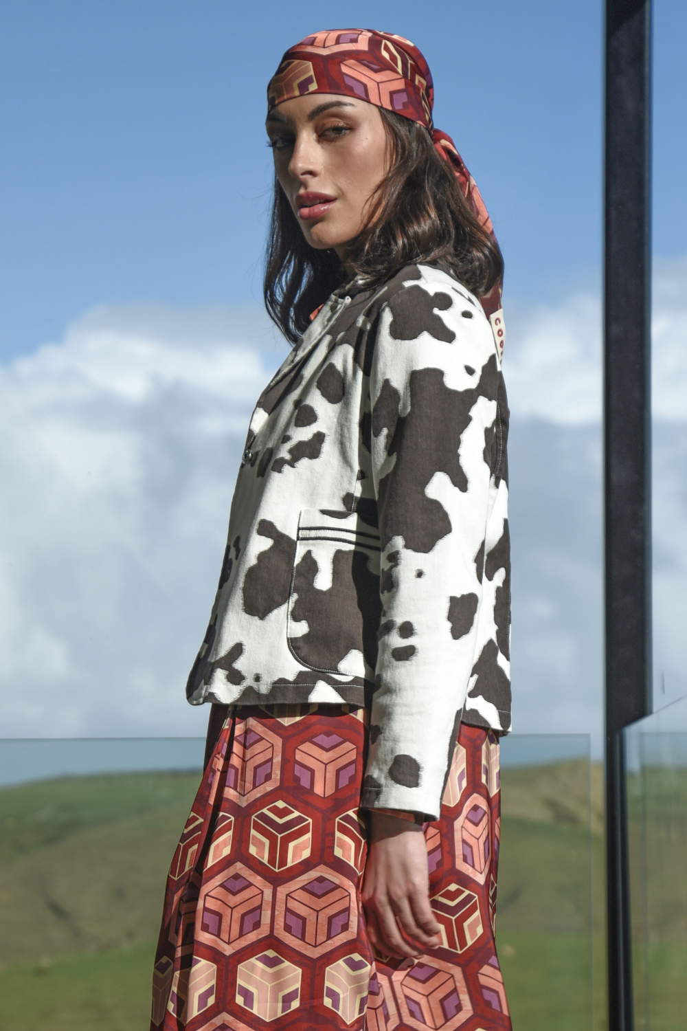 Cooper Suits Her Brown Cow Jacket Pre-Order