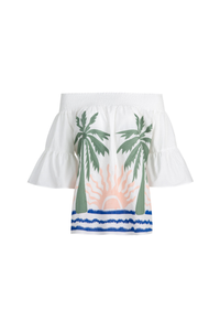Coop Sun Kissed Dreams Top White Pre-Order