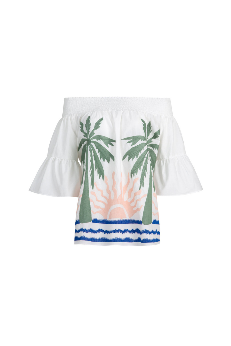 Coop Sun Kissed Dreams Top White Pre-Order