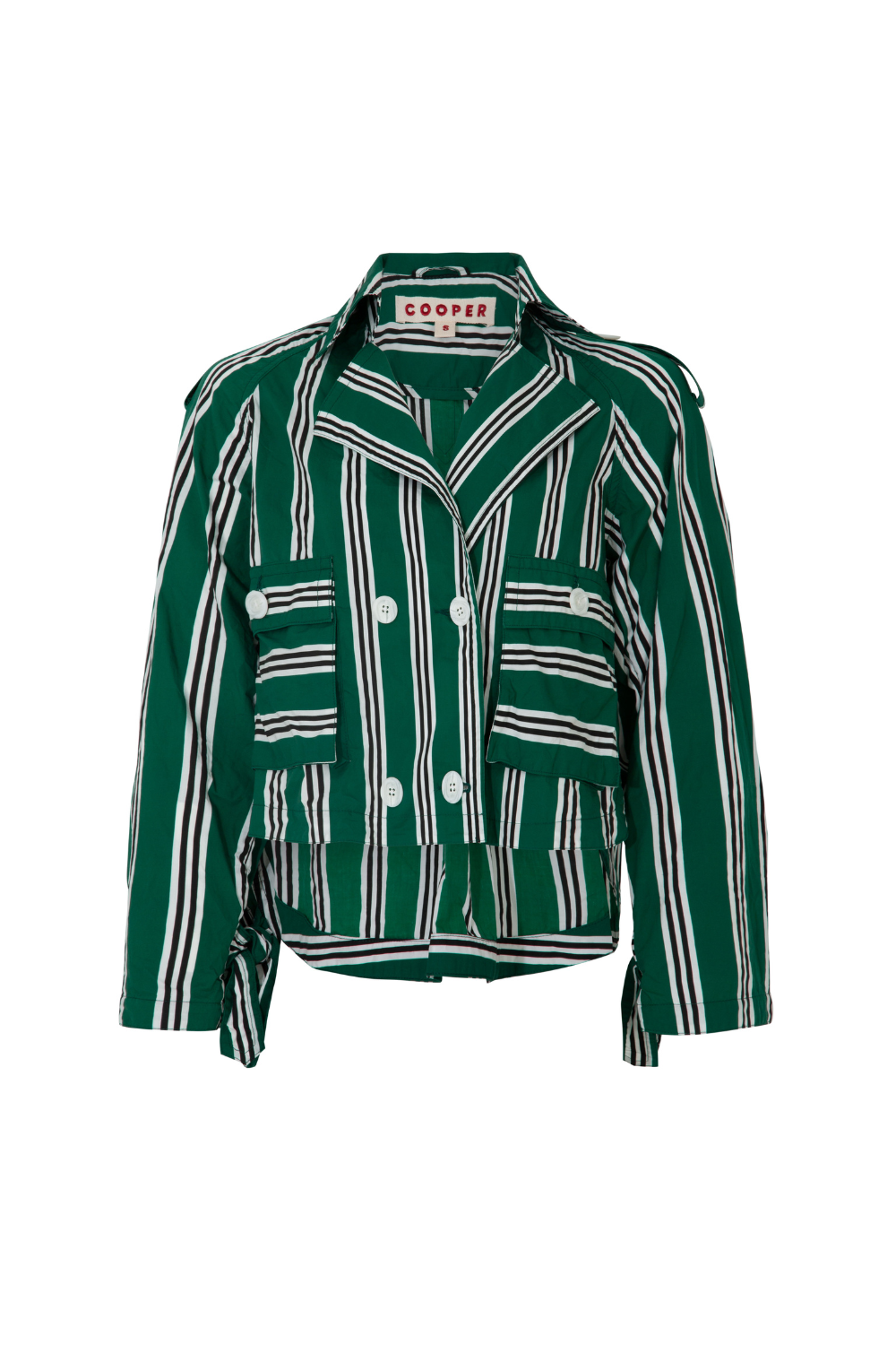 Cooper Super Stylin' Jacket Green Stripe Pre-Order