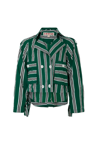 Cooper Super Stylin' Jacket Green Stripe Pre-Order