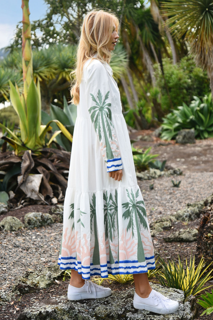 Coop Sway And Sunset Dress White Pre-Order
