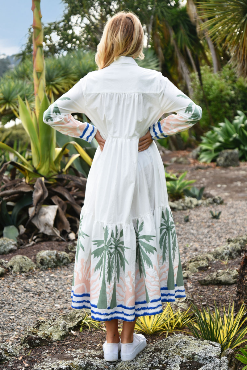 Coop Sway And Sunset Dress White Pre-Order