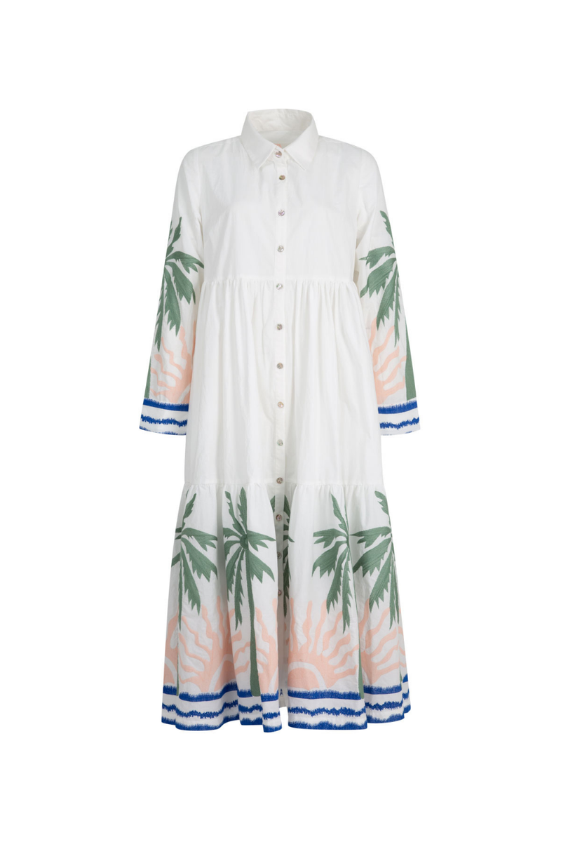 Coop Sway And Sunset Dress White Pre-Order
