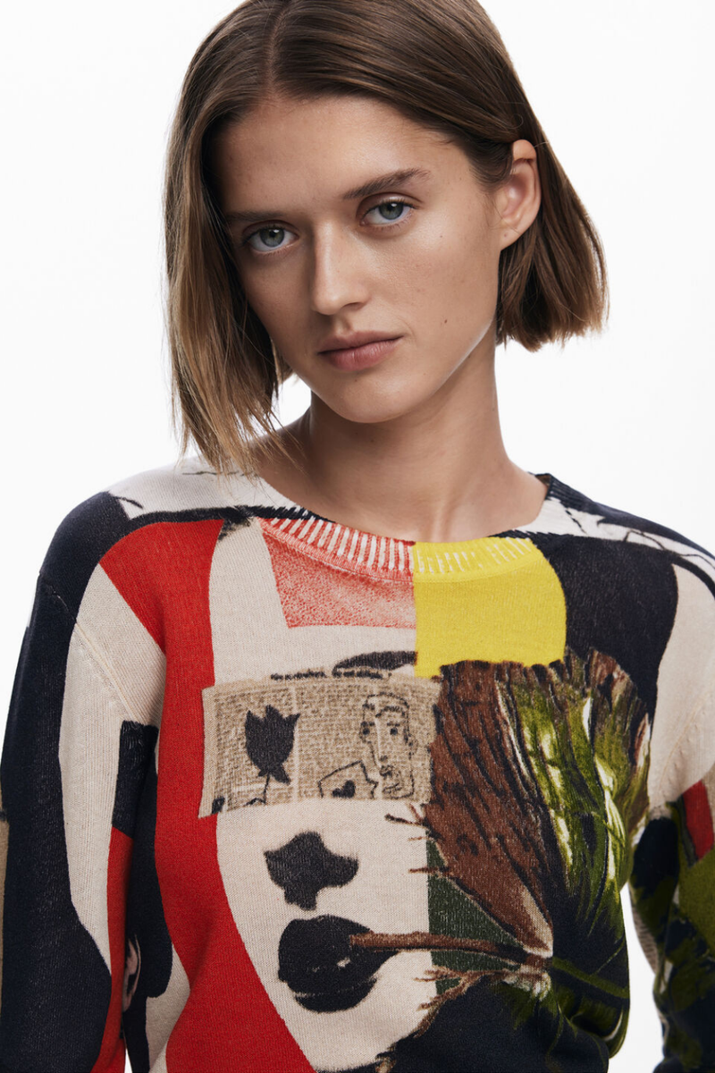 Desigual Sweater By M. Christian Lacroix
