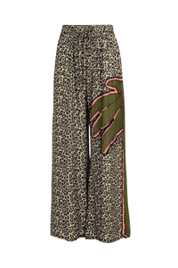 Curate Take Your Lead Pant Leopard Palm Pre-Order