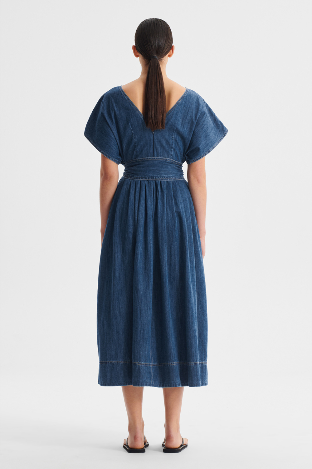Morrison Tatum Denim Dress Blue
