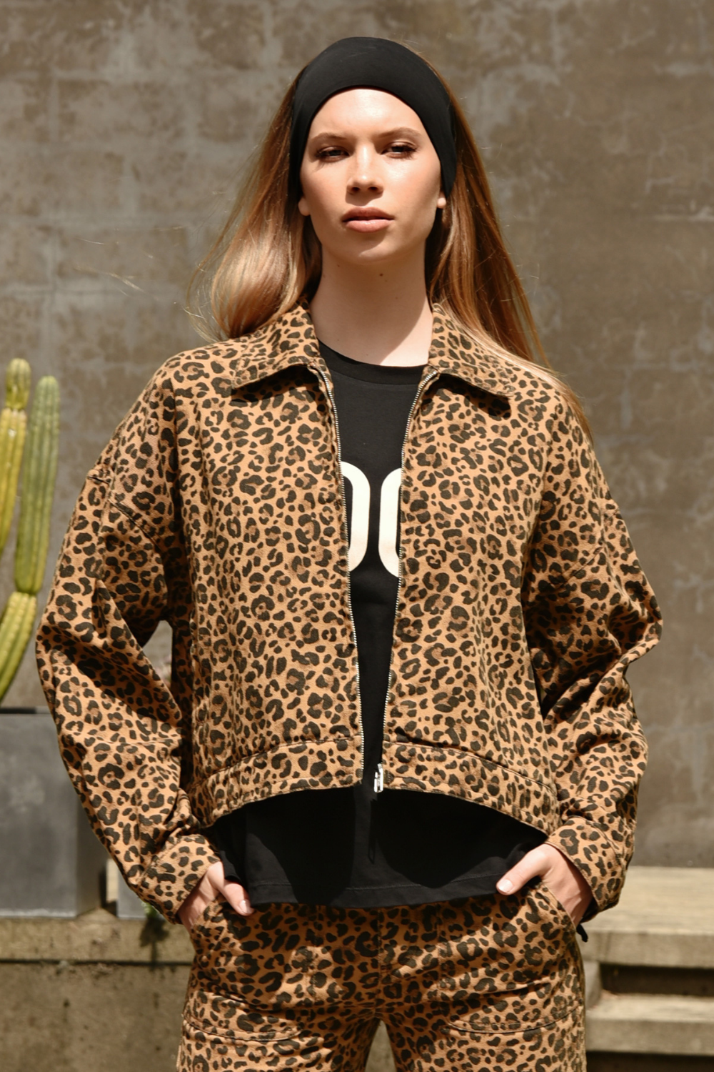 Cooper The Half Moon Jacket Leopard Spot