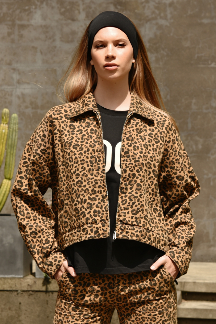 Cooper The Half Moon Jacket Leopard Spot