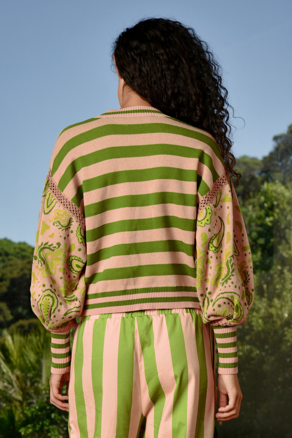 Cooper The Main Event Cardigan Blush Green Pre-Order
