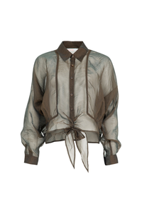 Coop Tied & Tested Blouse Khaki