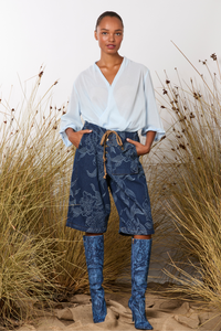M.A.Dainty Toggle Shirt Sky Blue