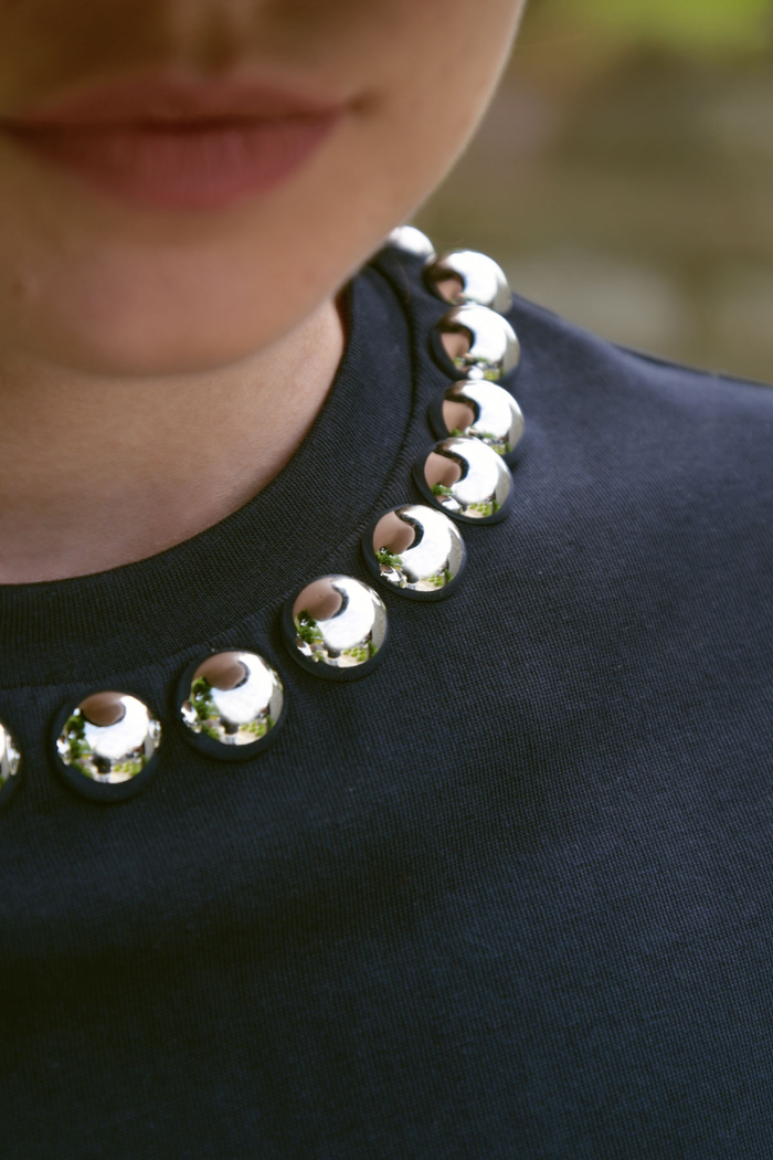 Trelise Cooper Dome At The Mouth Tee Black