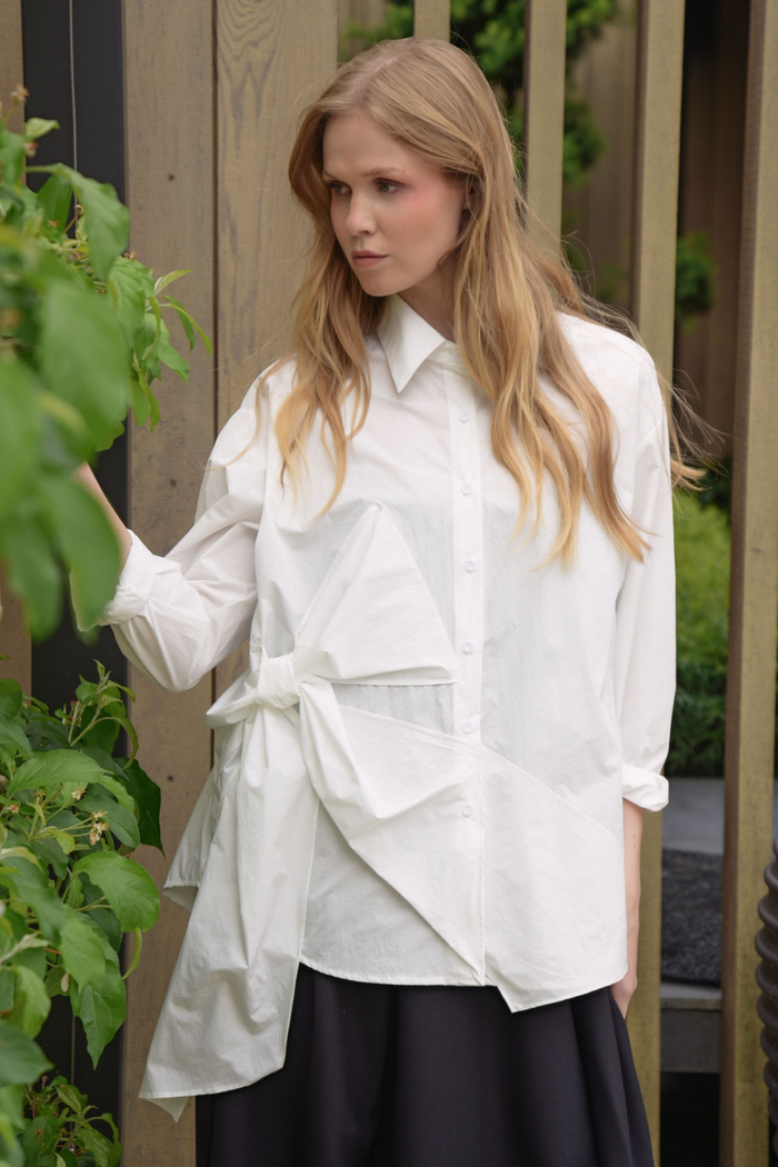 Trelise Cooper Knot My Cup of Tea Shirt White Pre-Order