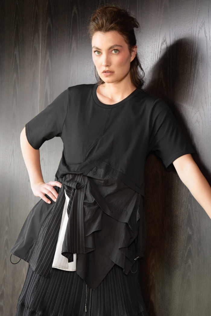 Trelise Cooper Out and About T-Shirt Black Pre-Order