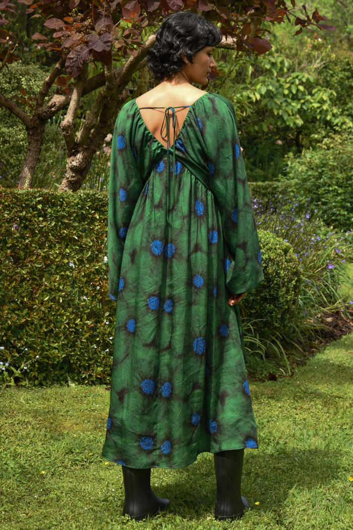 Cooper Pretty In Puff Dress Green Floral
