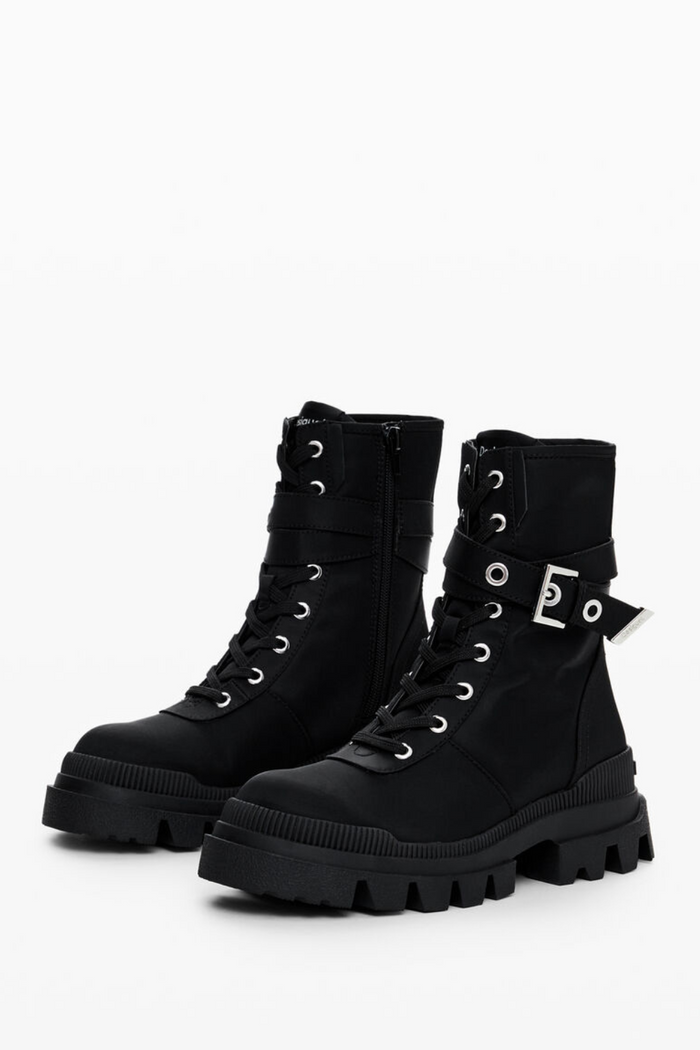 Desigual Trucker Boot Black