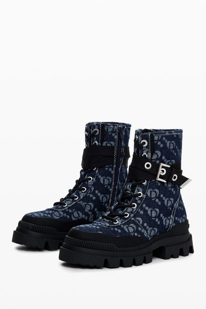 Desigual Denim Trucker Boot